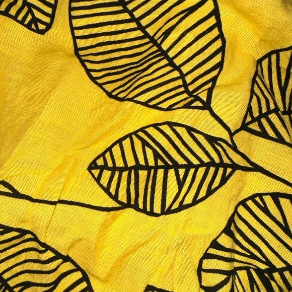 Zara Tropical Long skirt with Side Split - Picture 3 of 4